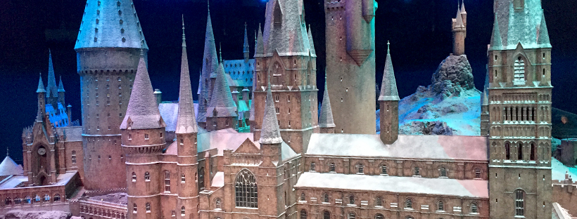 Hogwarts in the snow