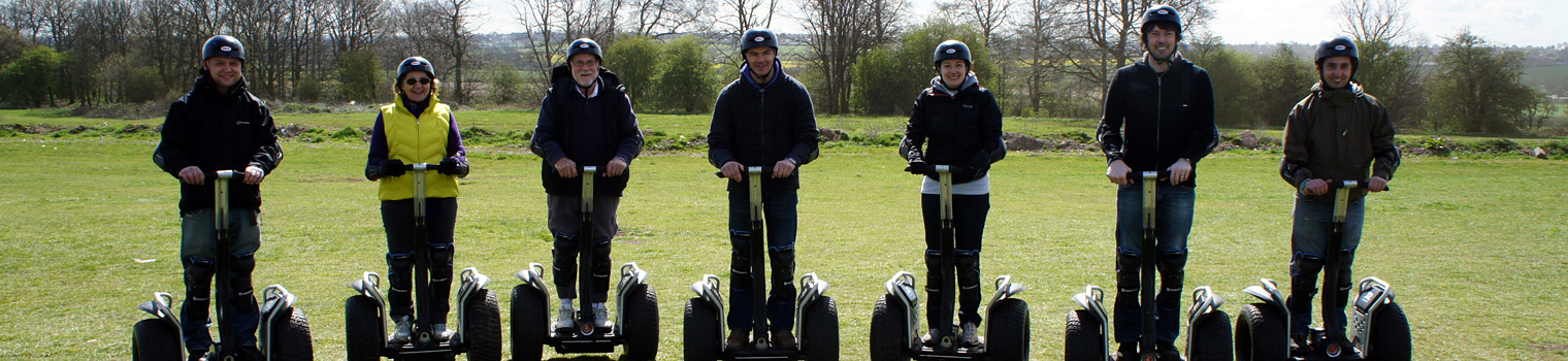 Segways off road