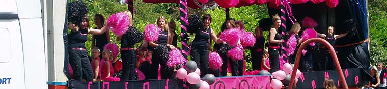 Dancing at the Ilkeston Carinval