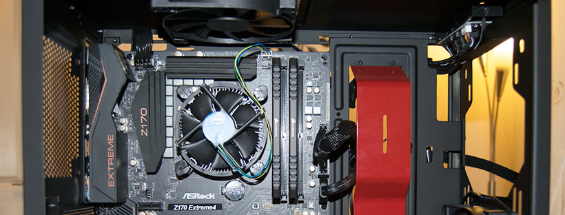 NZXT S340 PC build – CPU cooling upgrade
